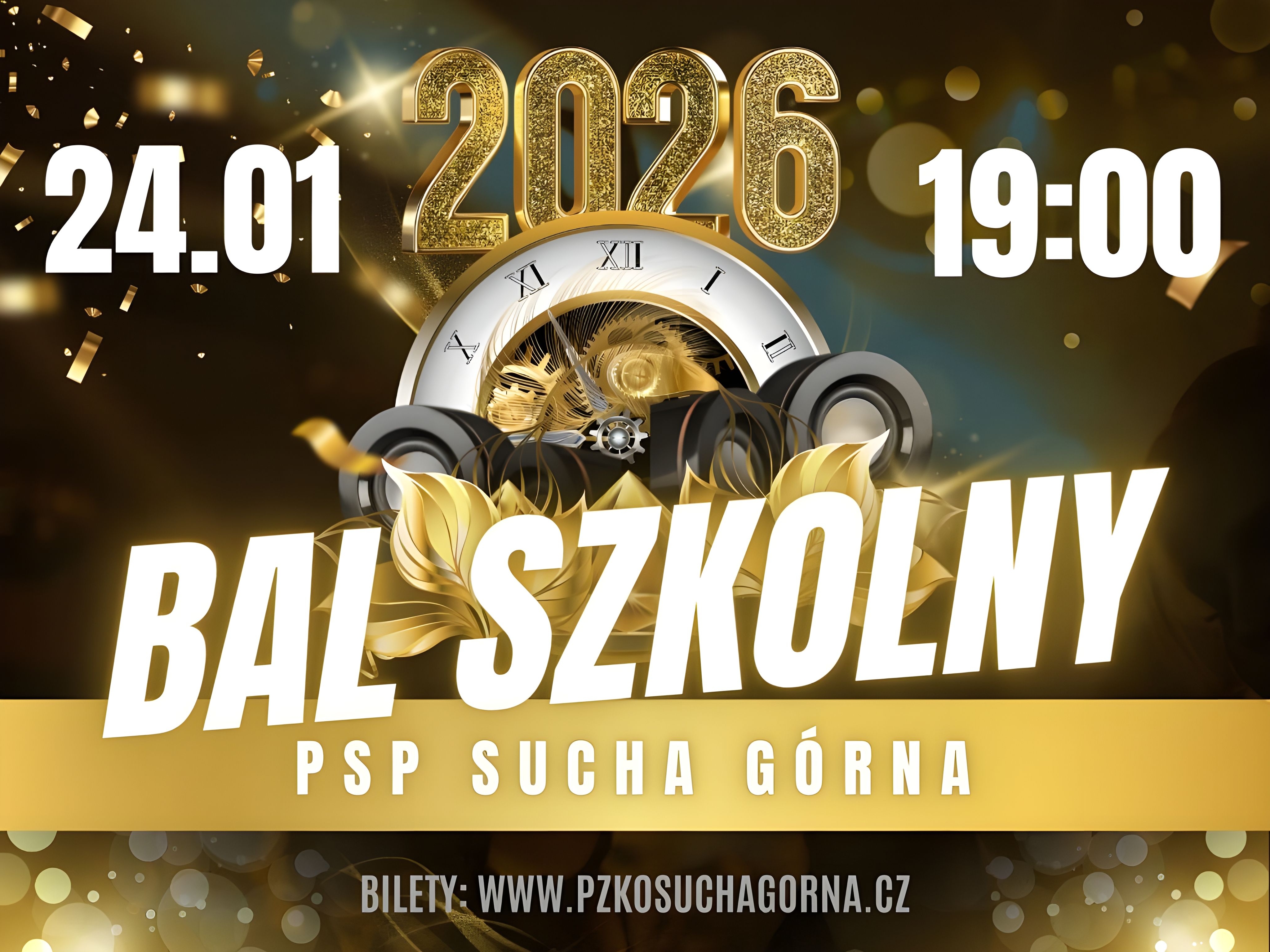 ZAPRASZAMY NA BAL SZKOLNY